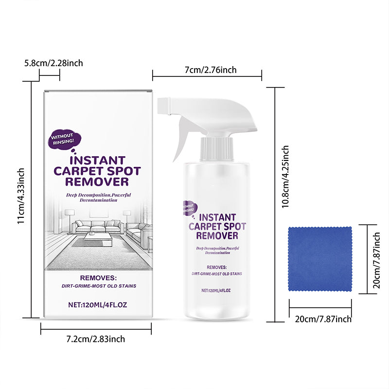 ⏰Buy 2 Get 1 FREE🚫 Erase Stubborn Carpet Stains Instantly! Non-Toxic & Pet Safe