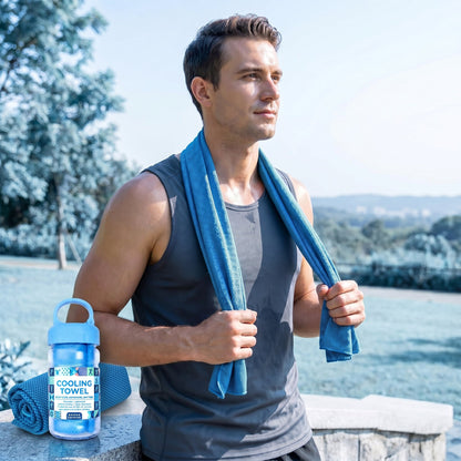 🏃‍♂️ Stay Chilled 10X Longer! Ultimate Cooling Sports Towel (⏰Buy 1 Get 1 FREE)