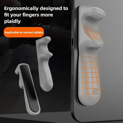 Ipad Game Stand Set, Tablet Holder, Finger-Clamp Gaming Holder, Portable Compact Game Controller Accessory, Mobile Phone Support Bracket, Essential Gaming Gear