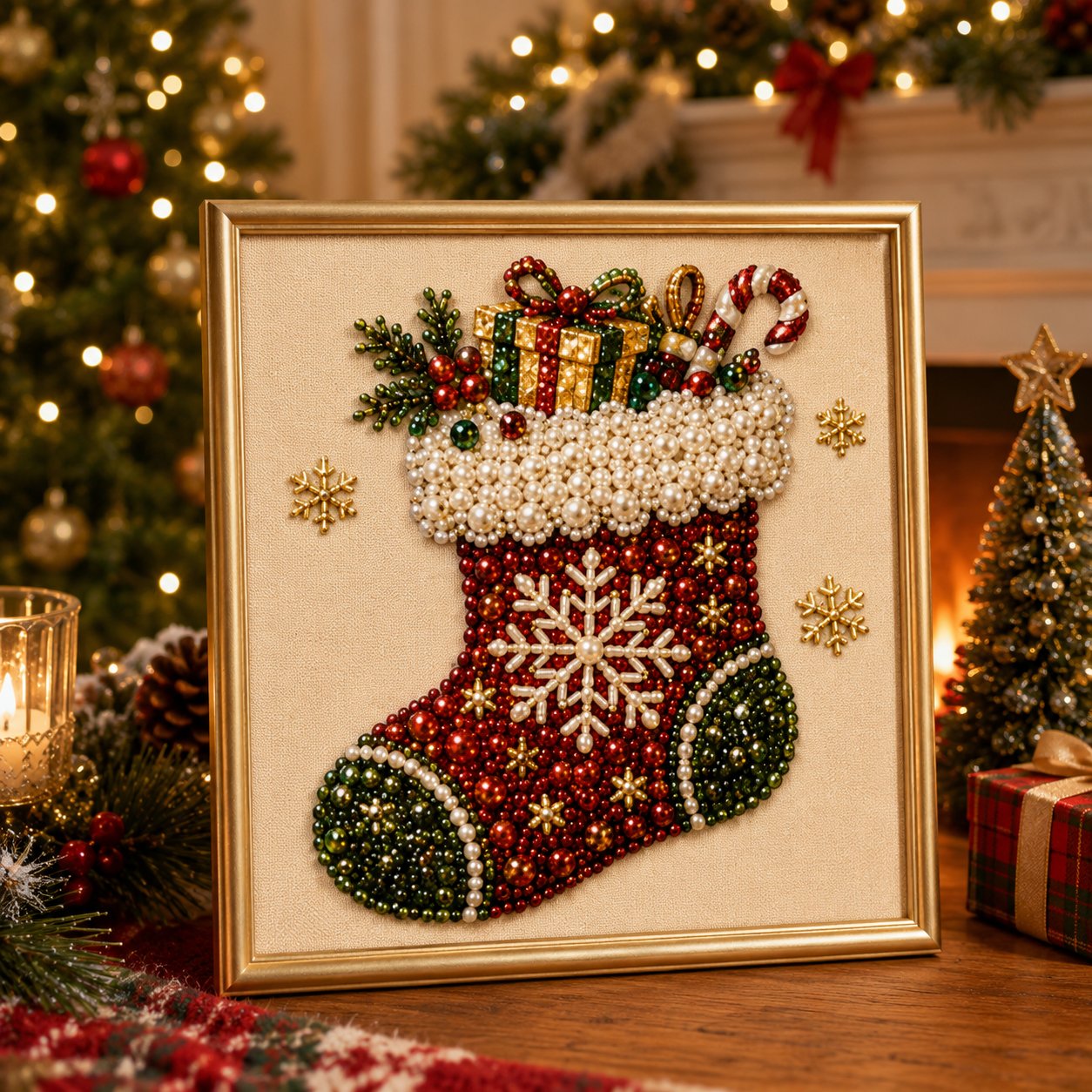 🎄 The Perfect Christmas Gift for Crafters! 🎁 - 🎨DIY Christmas Pearl Diamond Art Kit