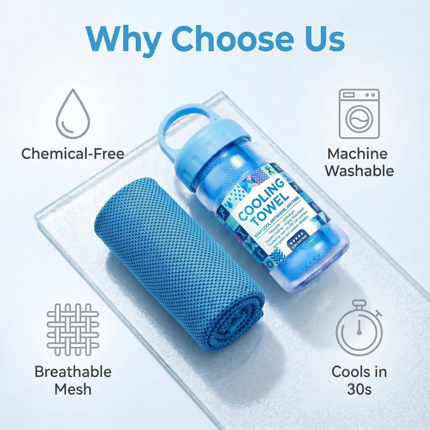 🏃‍♂️ Stay Chilled 10X Longer! Ultimate Cooling Sports Towel (⏰Buy 1 Get 1 FREE)