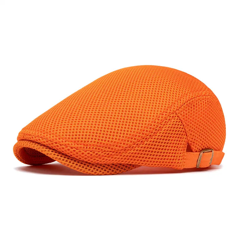 ⏰🔥Last Day 50% OFF! 🏠❄️Premium Breathable Flat Cap – Adjustable Newsboy Ivy Beret Summer Hat
