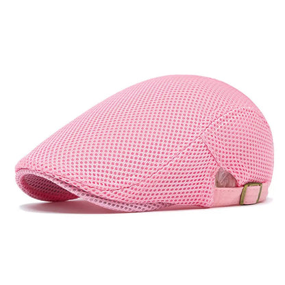 ⏰🔥Last Day 50% OFF! 🏠❄️Premium Breathable Flat Cap – Adjustable Newsboy Ivy Beret Summer Hat