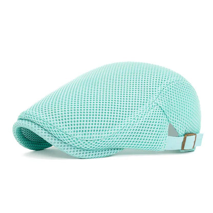 ⏰🔥Last Day 50% OFF! 🏠❄️Premium Breathable Flat Cap – Adjustable Newsboy Ivy Beret Summer Hat