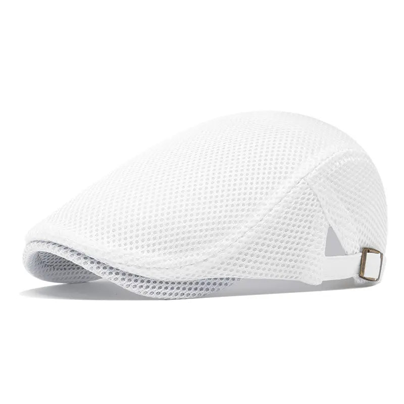 ⏰🔥Last Day 50% OFF! 🏠❄️Premium Breathable Flat Cap – Adjustable Newsboy Ivy Beret Summer Hat