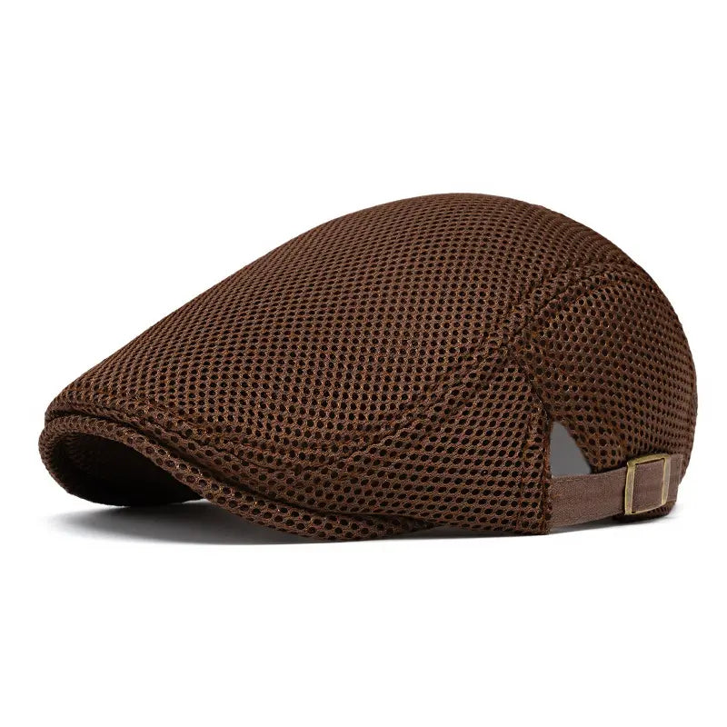 ⏰🔥Last Day 50% OFF! 🏠❄️Premium Breathable Flat Cap – Adjustable Newsboy Ivy Beret Summer Hat