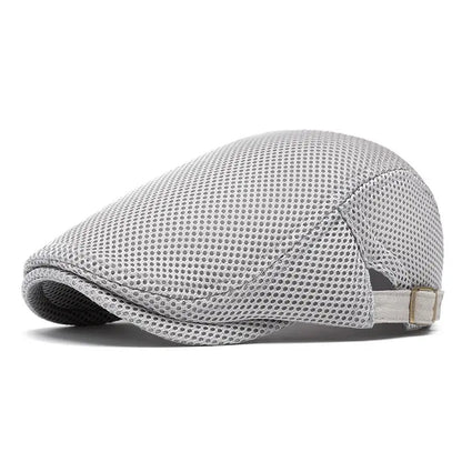 ⏰🔥Last Day 50% OFF! 🏠❄️Premium Breathable Flat Cap – Adjustable Newsboy Ivy Beret Summer Hat