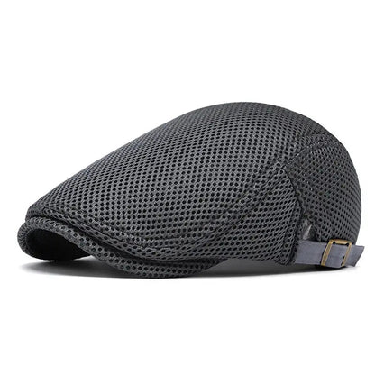 ⏰🔥Last Day 50% OFF! 🏠❄️Premium Breathable Flat Cap – Adjustable Newsboy Ivy Beret Summer Hat