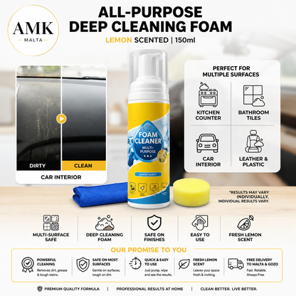 💥Last Day 50% OFF! 🫧4-in-1 Multi-Enzyme No-Rinse Foam Cleaner