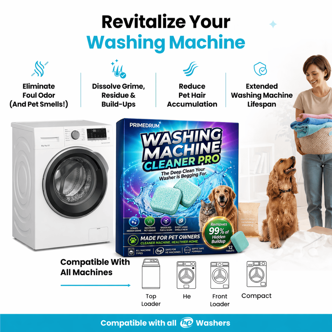 PRIMEDRUM WASHING MACHINE DEEP CLEAN TABLETS