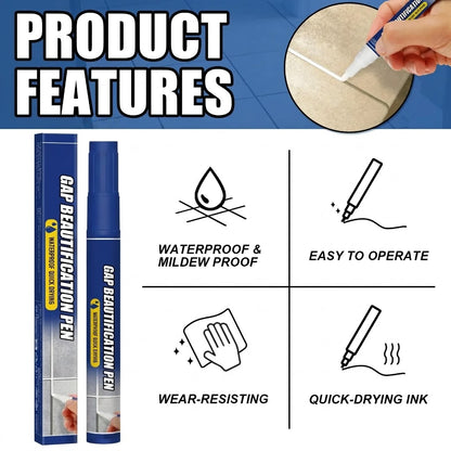 🛠️The Ultimate Tile Grout Pen: Restore Your Tiles in Minutes