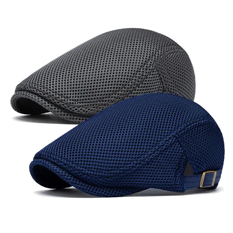 ⏰🔥Last Day 50% OFF! 🏠❄️Premium Breathable Flat Cap – Adjustable Newsboy Ivy Beret Summer Hat