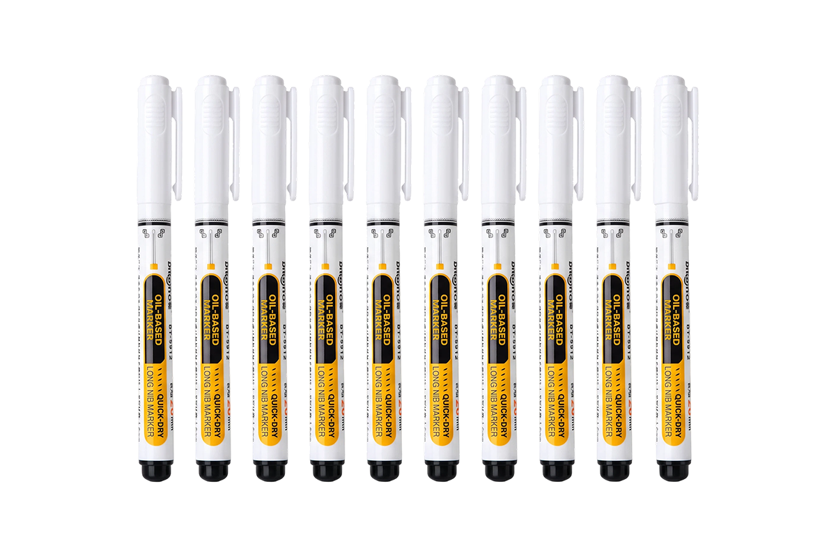 🛠️Precision Tip Oil‑Based Marker｜Quick‑Dry, Waterproof, Smudge‑Proof & Fade‑Resistant🖊️