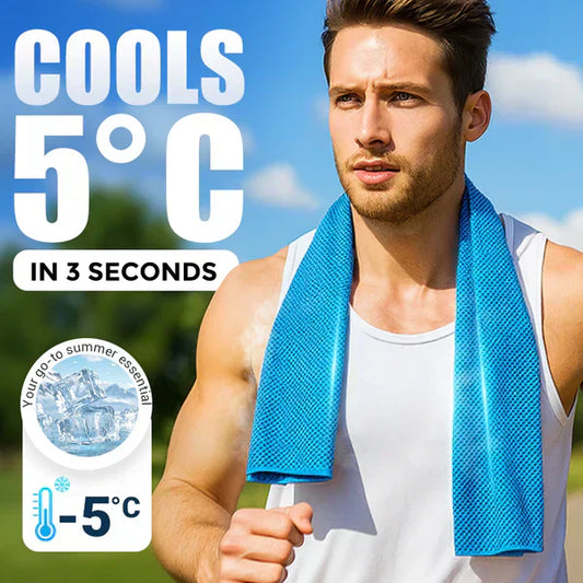 🏃‍♂️ Stay Chilled 10X Longer! Ultimate Cooling Sports Towel (⏰Buy 1 Get 1 FREE)