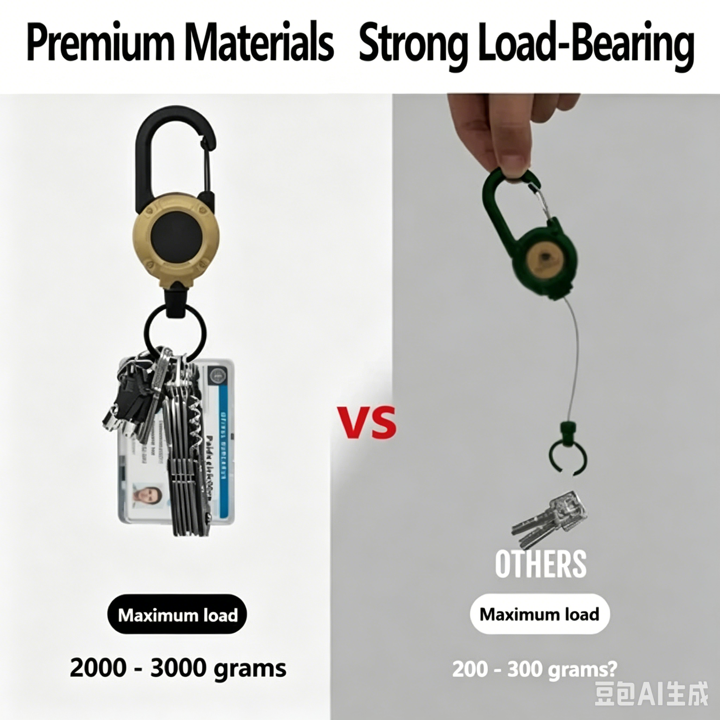 💥LAST DAY SALE 50%OFF💥🏆Retractable Key & Tool Holder