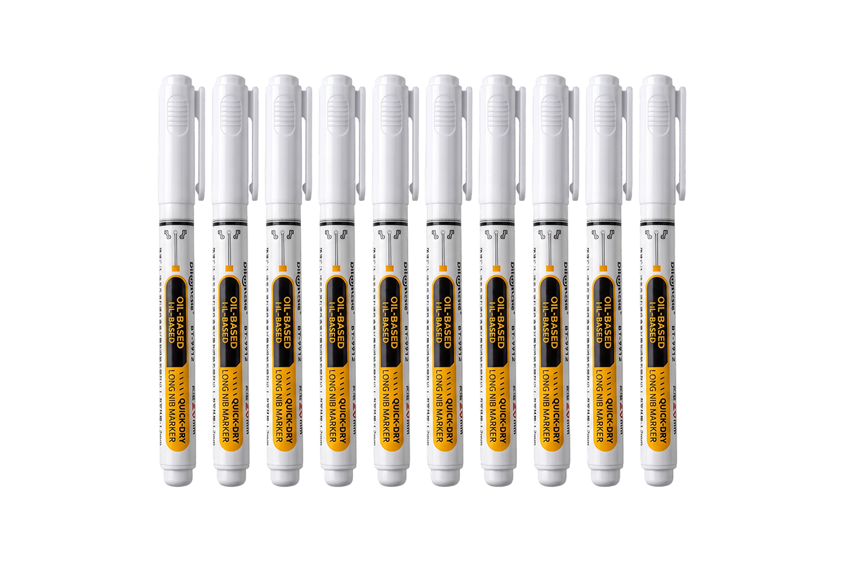 🛠️Precision Tip Oil‑Based Marker｜Quick‑Dry, Waterproof, Smudge‑Proof & Fade‑Resistant🖊️