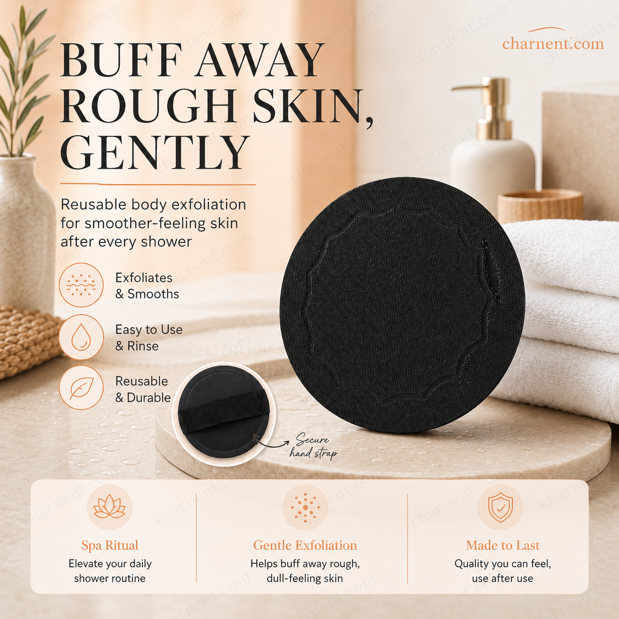 ❌ Erase Dead Skin Instantly!🚿 Exfoliating Scrub Bath Pads🧖‍♀️(🔥Buy 1 Get 1 FREE Today)