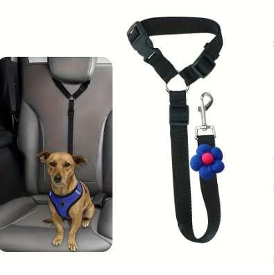 🐕 Protect Your Pup on Every Road Trip!🚗 Universal Fit Dog Car Seatbelt – Drive Safe