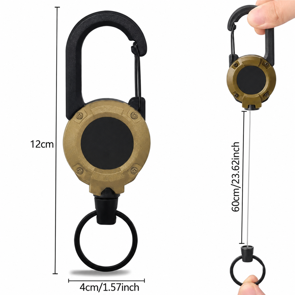 💥LAST DAY SALE 50%OFF💥🏆Retractable Key & Tool Holder