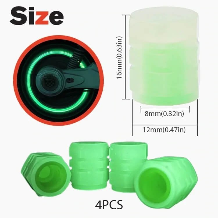 ✨Cool Glowing Tire Valve Caps - Instantly Upgrade Your Wheels