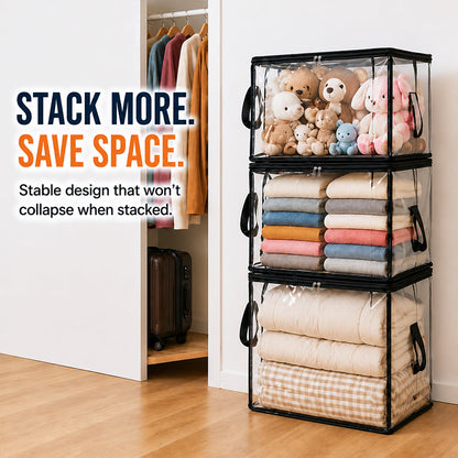 ⏰🔥Last Day 50% OFF! 🏠 TSpace-Saving Transparent Storage Bag | Dustproof & Moisture-Proof✨