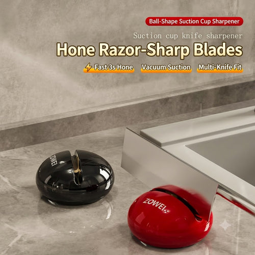 🔪 Restore Dull Knives in Just 3 Seconds! ✨Suction Cup Knife Sharpener!