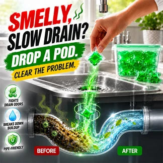 RZXEA™ 4-in-1 SewerBio Probiotic Drain Repair Pods