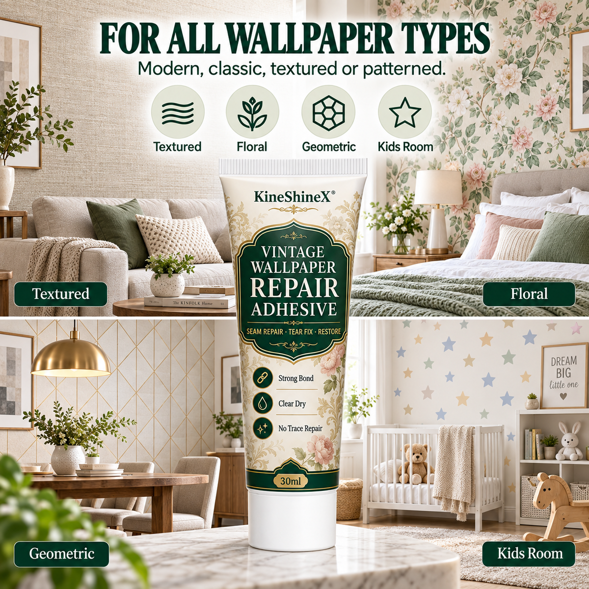 🧱 Wallpaper Repair Adhesive