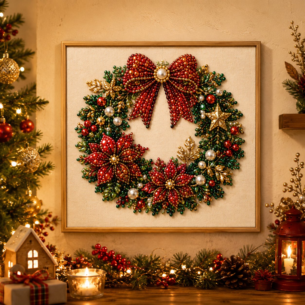 🎄 The Perfect Christmas Gift for Crafters! 🎁 - 🎨DIY Christmas Pearl Diamond Art Kit