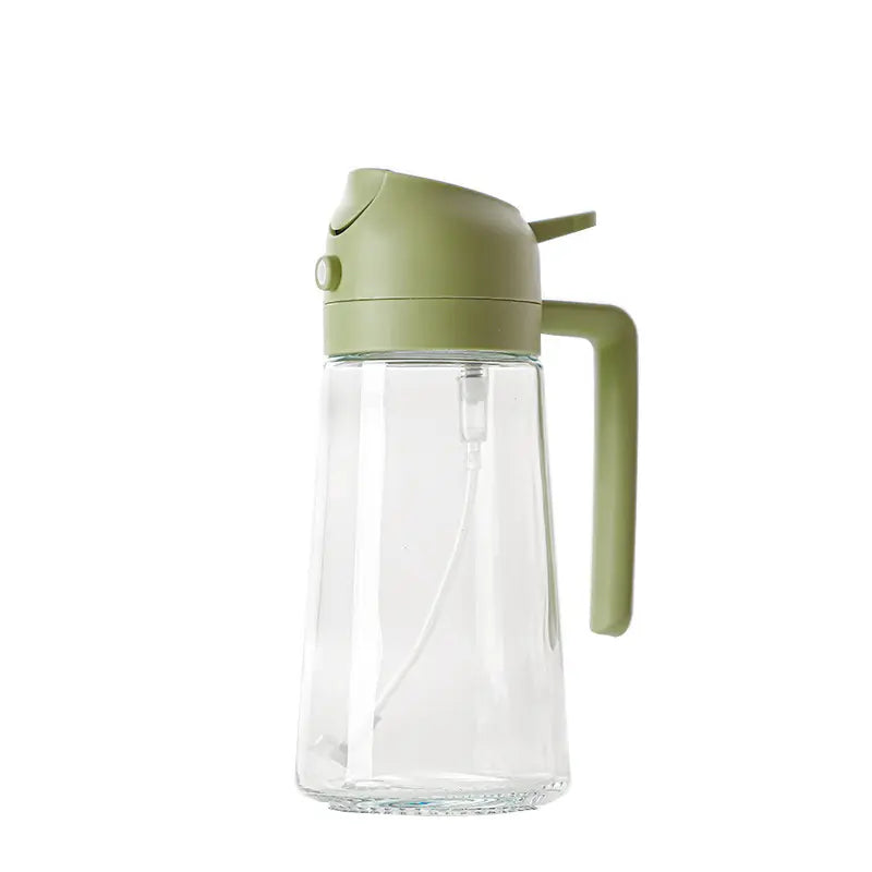 ⏰🔥Last Day 50% OFF! 🏠Wide-Mouth Dual-Function Glass Oil Sprayer Bottle