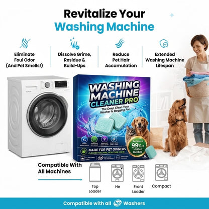 RZXEA™ WASHING MACHINE DEEP CLEAN TABLETS