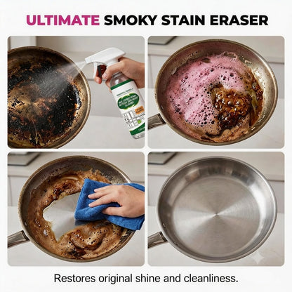 🍳 Say Goodbye to Tough Kitchen Grease!⚡ Just Spray, Wait & Wipe Away Grease! ✨