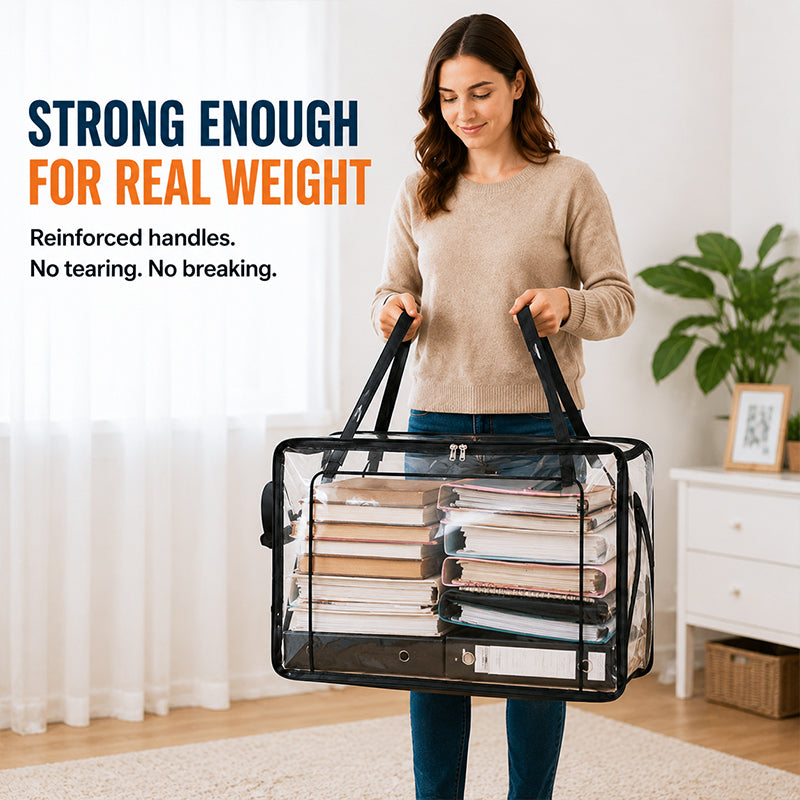 ⏰🔥Last Day 50% OFF! 🏠 TSpace-Saving Transparent Storage Bag | Dustproof & Moisture-Proof✨