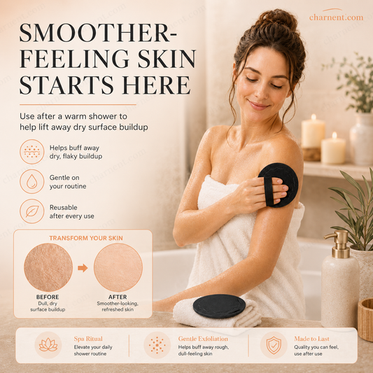 ⏰LIMITED TIME 50% OFF! 🏠❌ Erase Dead Skin Instantly!🚿 Exfoliating Scrub Bath Pads🧖‍♀️