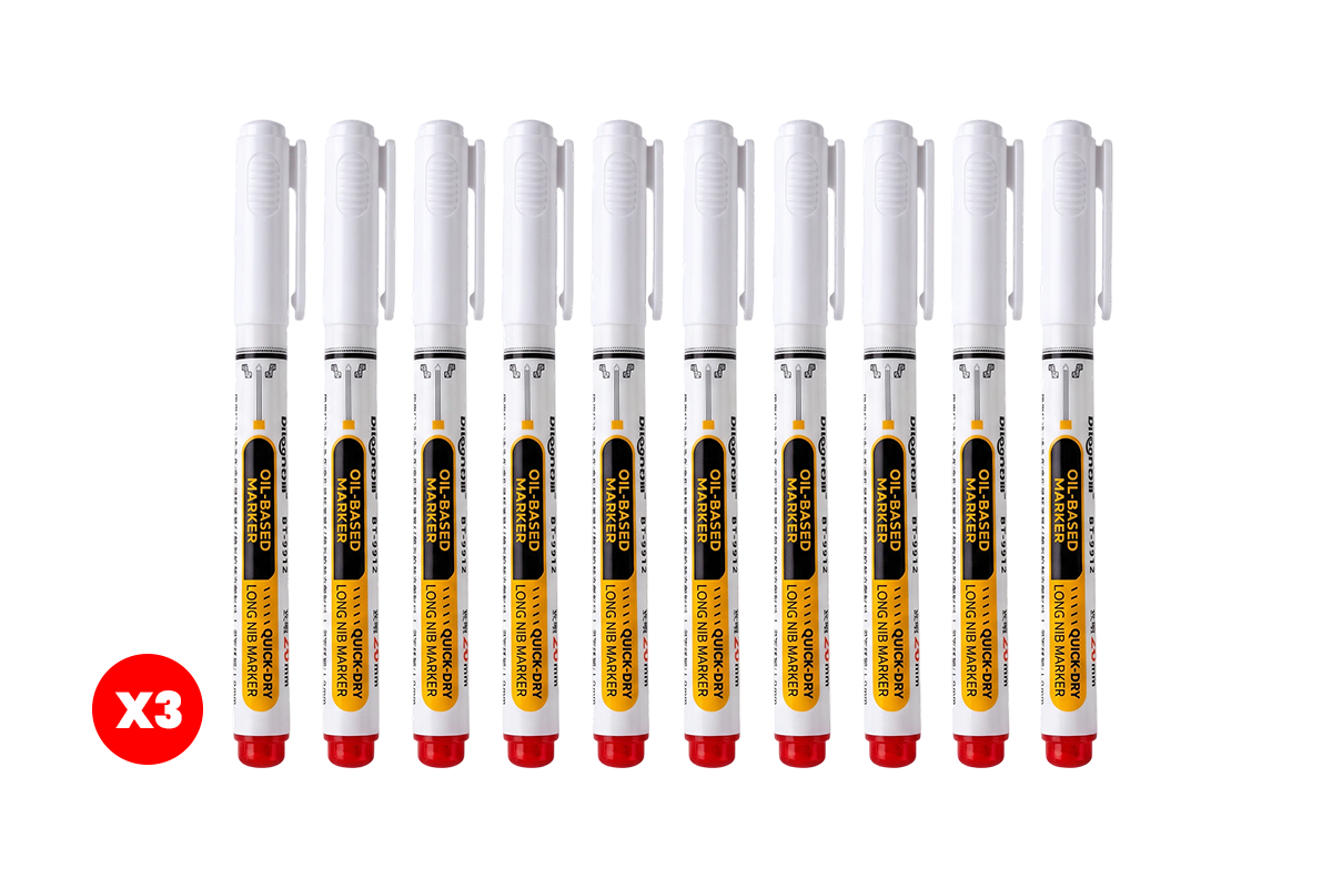 🛠️Precision Tip Oil‑Based Marker｜Quick‑Dry, Waterproof, Smudge‑Proof & Fade‑Resistant🖊️