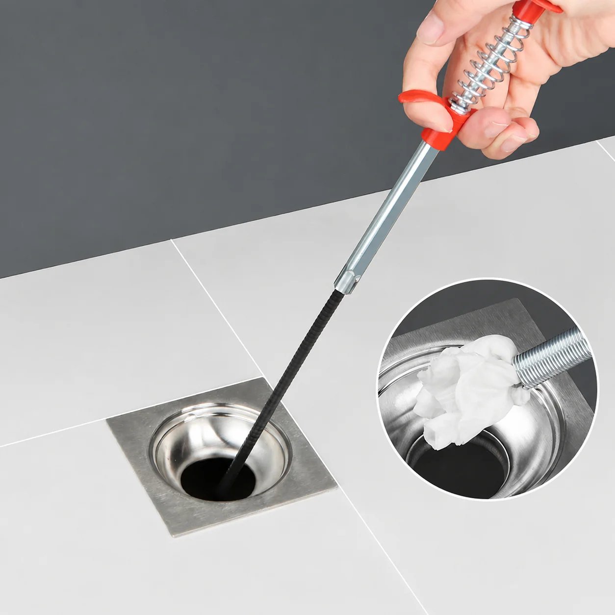 🔥Last Day 50% OFF -🚿Professional Drain Clog Remover Tool – A Must-Have Home Emergency Tool