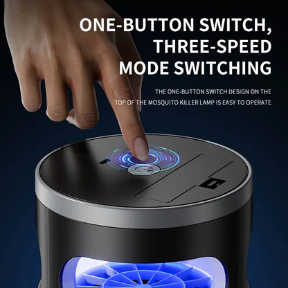 🚫 🦟No More Buzzing! Whisper-Quiet Non-Zapper Insect Trap (🔥50% OFF Today Only)