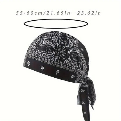 🔥Paisley Cooling Headscarf Cap