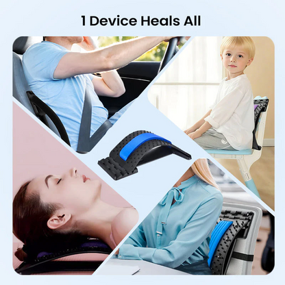 🔥50% OFF Instant Spine Relief! Magnetic Lumbar Stretcher & Posture Set