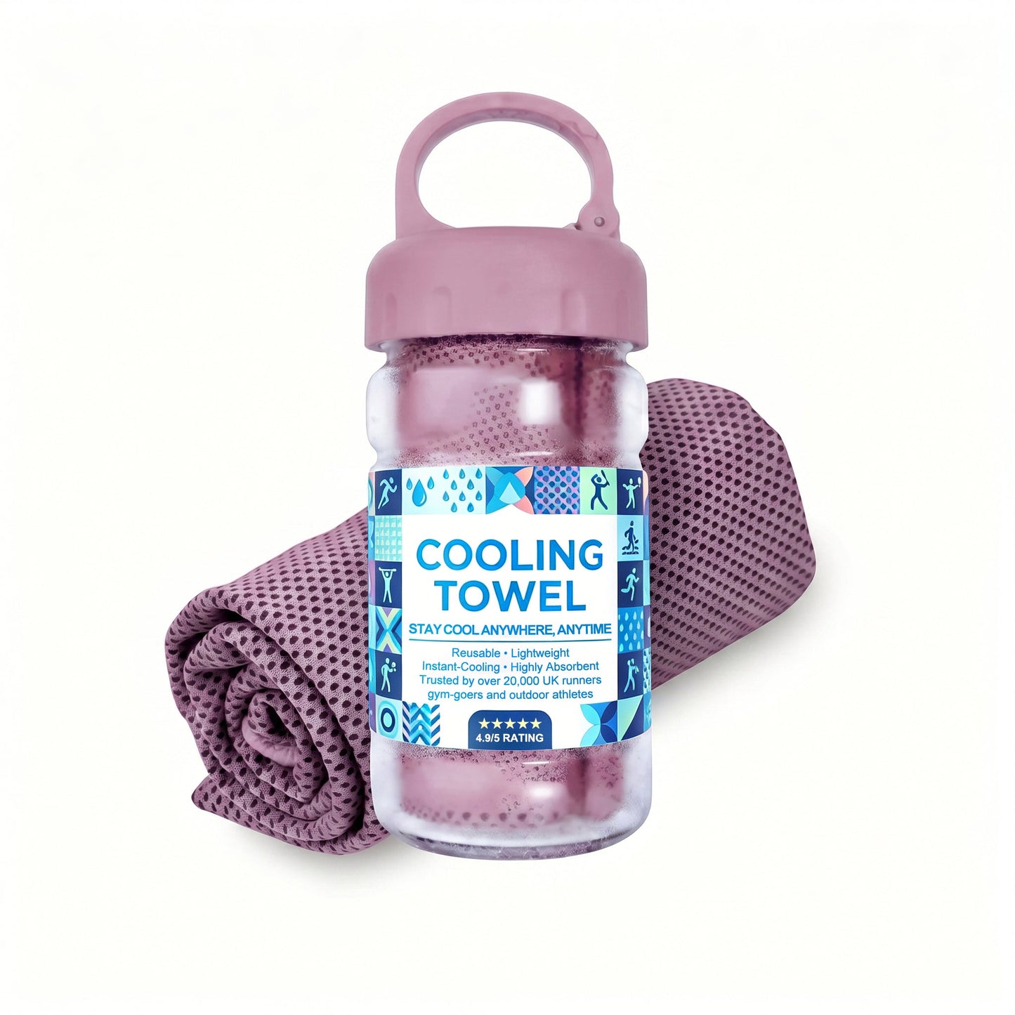 🏃‍♂️ Stay Chilled 10X Longer! Ultimate Cooling Sports Towel (⏰Buy 1 Get 1 FREE)