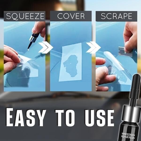 ❌ Don't pay $200 for replacing the windshield! The glass repair kit (🔥 Buy one get one free today)