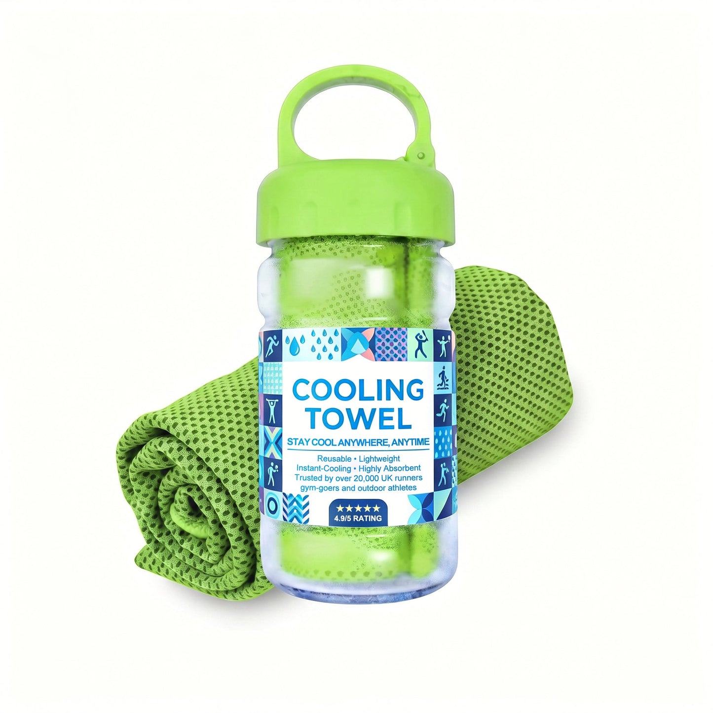 🏃‍♂️ Stay Chilled 10X Longer! Ultimate Cooling Sports Towel (⏰Buy 1 Get 1 FREE)