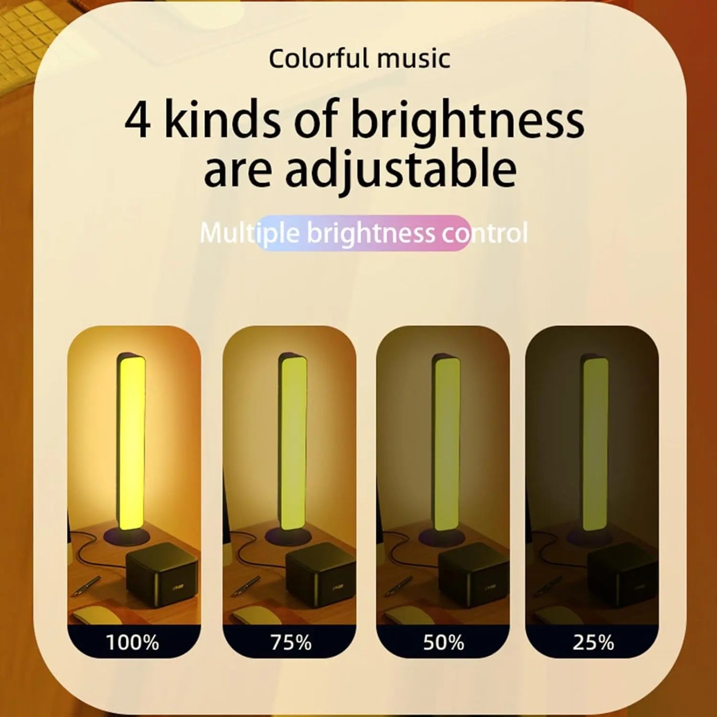 USB Desktop RGB Atmosphere Light