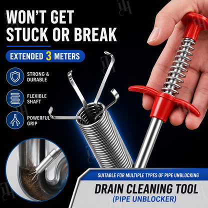 RZXEA™ Snake-Bone Memory Alloy Multi-Grip Drain Claw