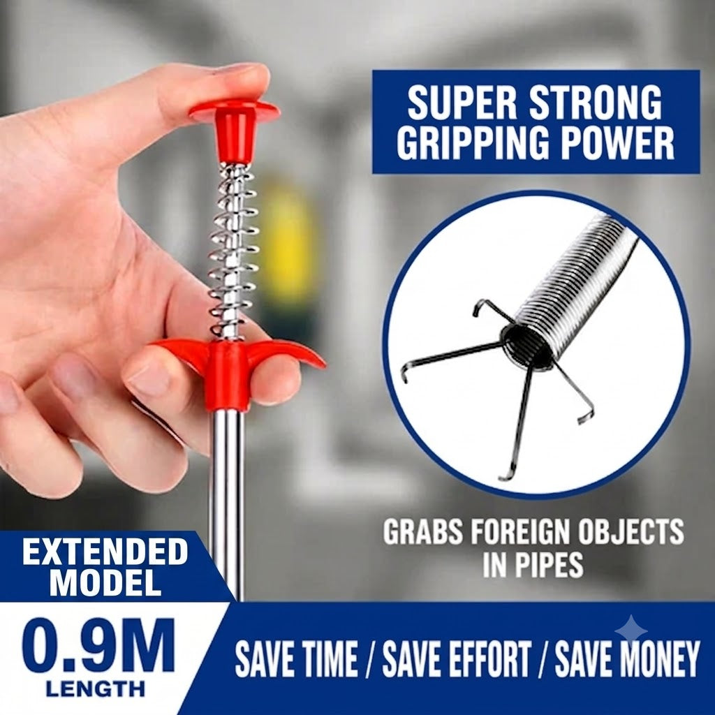 🔥Last Day 50% OFF -🚿Professional Drain Clog Remover Tool – A Must-Have Home Emergency Tool