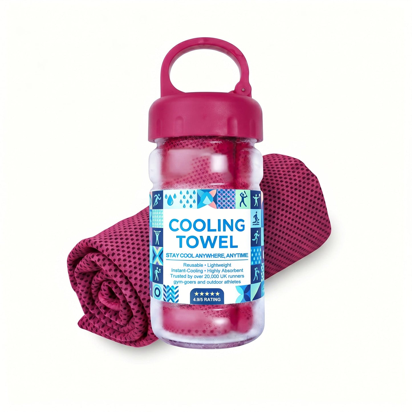 🏃‍♂️ Stay Chilled 10X Longer! Ultimate Cooling Sports Towel (⏰Buy 1 Get 1 FREE)