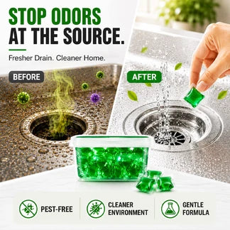 RZXEA™ 4-in-1 SewerBio Probiotic Drain Repair Pods