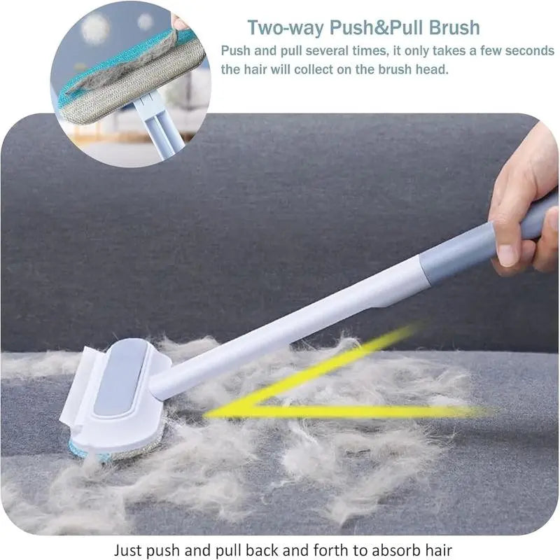 Pets Hair Remover - Pet Hair Removal Tool, 3-In-1 Pet Hair Remover Brush, Multifunctional Hair Removal Brush, for Pet Hair Removal on Furniture, Carpets, and Clothing,Suitable for Cats and Dogs, Pet Accessories,#Summervibes #Petlovers