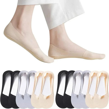 ⏰🔥Last Day 50% OFF! 🏠❄️Cooling Ice Silk No-Show Socks