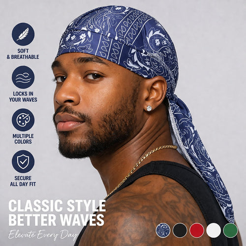 🔥Paisley Cooling Headscarf Cap